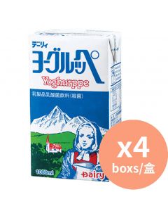 Dairy 嗲地乳酸飲料 [日本進口] 1000ml x4盒