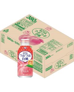 FUJIYA NECTAR 白桃果汁飲品 果汁25% [日本進口] 380gx24瓶