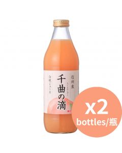 Kotobuki 壽高原信州千曲滴白桃汁 [日本進口] 1000ml x2瓶