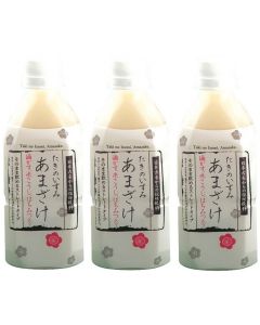 Taki no Izumi 瀧之泉甘酒 [日本進口] 原味 350mlx3 百年廠商 含0.7%酒精及蜂蜜