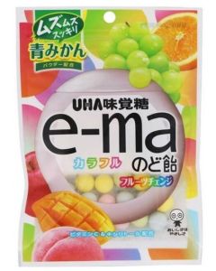 UHA 味覺e-ma七彩水果糖 [日本進口] 50g