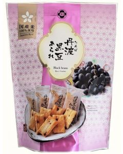 Morihaku Tanba Black Bean Arare Tanba Black Been [Imported Japan] 32g 12Piece