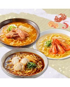 Hokkaido Limited Seafood Ramen with 6 Meals 10 bags