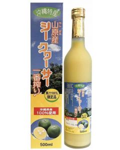 Okinawa Arakaki 沖繩⼭原地區產鮮榨100％⾹檸⻘切濃縮果汁 [日本進口] 500ml