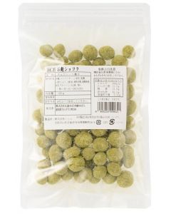 Itofu Toasted Wheat Gluten Coated With Chocolate Sprinkled With Green Tea Powder [Imported Japan] 100g 1Pack