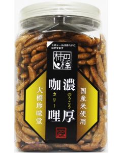 Ohashi Kaki No Tane Rich Curry Japanese Rice Crackers [Imported Japan] 200g 1Piece