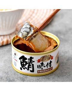 Fukui Canned Foods Canned Mackerel In Soy Sauce [Imported Japan] 180g 1Piece