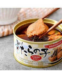 Fukui Canned Foods Seasoned Cod Roe With Kelp [Imported Japan] 165g 1Piece