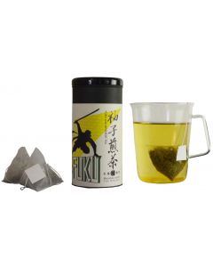 Marufuku Seicha 丸福製茶 Tea Japanese Green Tea with Yuzu [日本輸入品] 6piece(s)