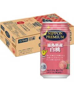 oenon 福島県白桃 [日本進口] 350mlx24罐