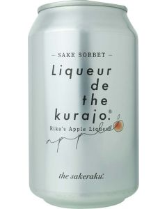 the sakeraku. 酒楽。 SAKE SORBET- Rikaの林檎酒 [日本輸入品] 300ml