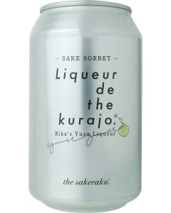 the sakeraku. 酒楽。 SAKE SORBET- Rikaの柚子酒 [日本輸入品] 300ml