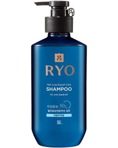 Ryoe 強韌防掉髮防頭皮屑洗髮水 [適合油性髮質] 藍色 400ml